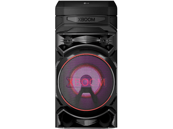 Altavoz - LG RNC5, Luces Multi Color, Efectos DJ. Función karaoke. Efectos de Voz, Negro