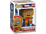 Figura - Funko Pop! Marvel: Gingerbread Iron Man, Altura de 9.5 cm, Vinilo