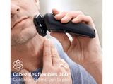 Afeitadora - Philips S5585/30, 60 min, Tecnología SkinIQ, Sensor de barba, Seco/ húmedo, Azul