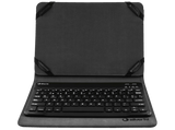Funda con teclado - Silver HT Gripcase, Para Tablet de 10, Bluetooth, Función de soporte, Azul
