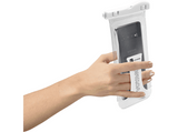Funda - Cellular Line VOYAGER22K, Universal, Móviles 8 cm x 16.5 cm, 6.49 , Certificación IPX8, Blanco