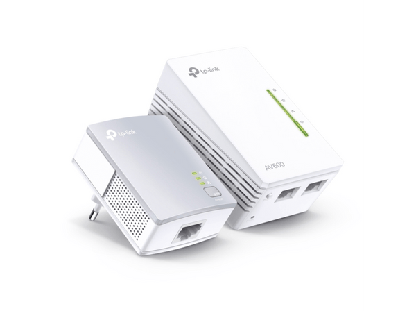 Powerline WiFi - TP-Link Powerline AV600, HomePlug AV (HPAV), IEEE 1901 - 802.11b/g/n