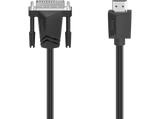 Adaptador - Hama 00200715, De conector HDMI a conector DVI-D, Hasta 4K UHD, 1.8 m, Negro