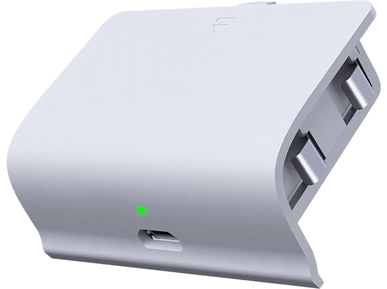 Pack batería - Gioteck BP2 S, Para mandos Xbox One, Cable incluído de 4 m, Blanco
