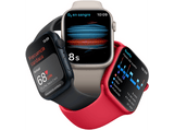 Apple Watch S8 (2022), GPS, 41 mm, Caja de aluminio, Vidrio delantero Ion-X, Correa deportiva PRODUCT(RED)