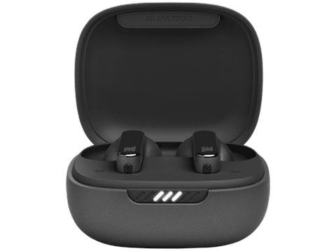 Auriculares True Wireless - JBL Live Pro 2, De botón, BT 5.2, Hasta 40 horas, IPX5, Negro + Estuche de carga