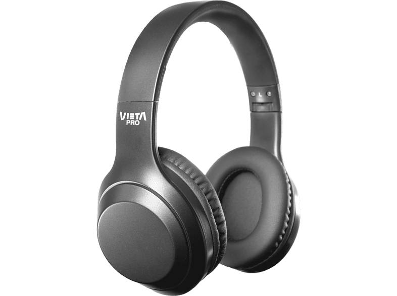 Auriculares inalámbricos - Vieta Pro Silence 2, Dual Pairing, ANC -25dB; 20h, Bluetooth, Titanio