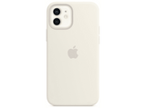 Funda - Apple funda silicona con MagSafe para el iPhone 12 y el iPhone 12 Pro, Blanco