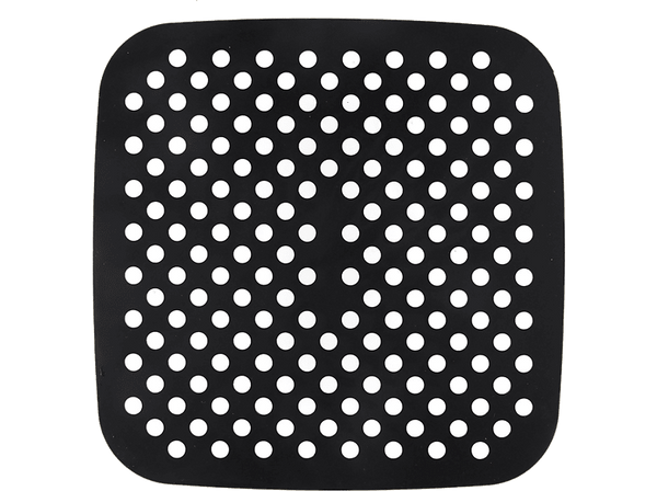 Accesorio freidora - NK NK-HO32013, Protector airfryer cuadrado, 2 unidades, Silicona, Cuadrado, Negro