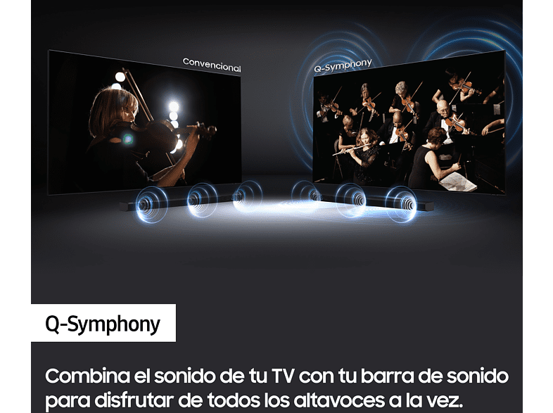TV QLED 43 - Samsung QE43Q60BAUXXC, QLED 4K, Procesador QLED 4K Lite, Smart TV, Negro