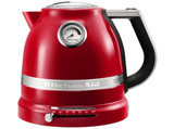 Hervidor de agua - Kitchen Aid 5KEK1522EER Potencia de 2400W, Capacidad 1.5L, Rojo