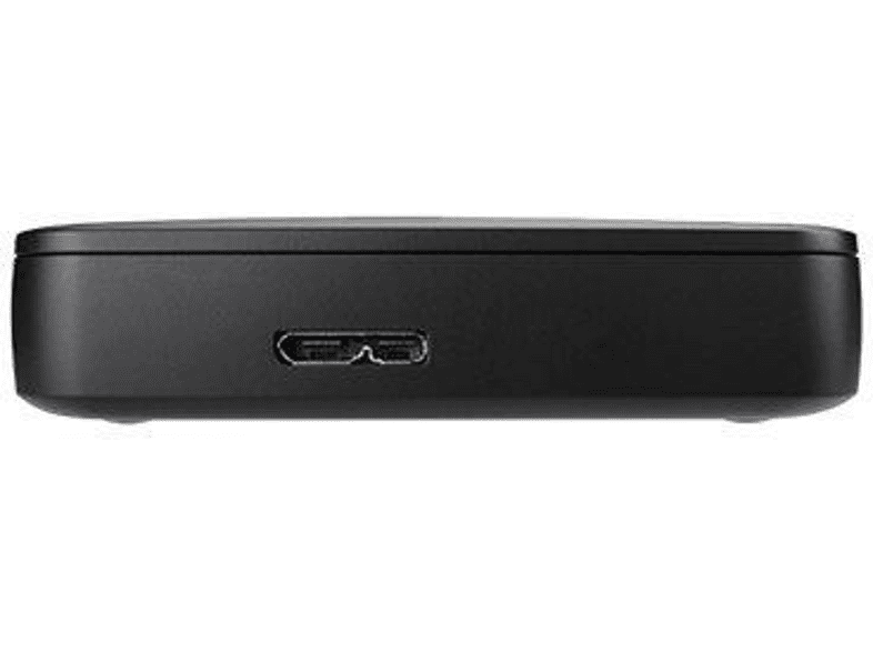 Disco duro 2 TB - Toshiba Canvio Basics, 2.5 pulgadas, SuperSpeed, USB 3.0, Negro