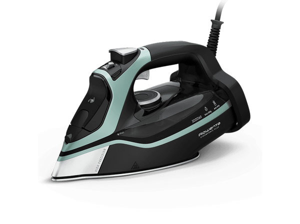 Plancha de vapor - Rowenta DW9412D1 Steamforce Plus, 3000 W, 250 g/min, 0.35 l,  MicroSteam 400 HD Profile, Antigoteo, Antical, Vapor Vertical, Verde