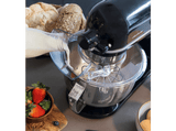 Robot amasador - Cecotec Twist&Fusion 4500 Luxury Black, 800 W, 8 Velocidades, 5.2 l, Negro