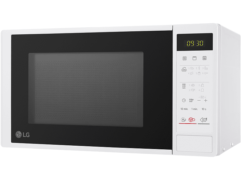 Microondas - LG MH6042DW, 700 W, Función Grill, 700 W, 20 l, Panel táctil, Blanco