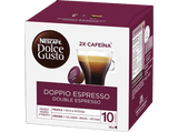 Cápsulas monodosis - Nescafé Dolce Gusto Doppio Expresso, Arábica & Robusta, Pack de 16 Cápsulas