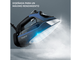 Plancha de vapor - Rowenta DW9411D1 Steamforce Plus, 3000 W, 250 g/min, 0.35 l, Microsteam 400 HD Profile, Antigoteo, Antical, Vapor Vertical, Azul