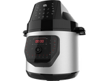 Robot de cocina - Cecotec GM H Fry, 1000 W, 6 L, 27 modos, 11 temperaturas, 5 presiones, Programable 24 horas, Incluye cabezal de aire caliente, Negro