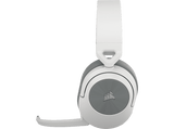 Auriculares gaming - Corsair HS55 Wireless, Bluetooth, Micrófono Omnidireccional, Blanco