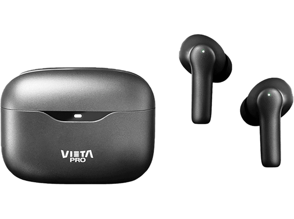 Auriculares True Wireless - Vieta Pro Mute 2, ANC-35db, Dual Pairing, Voice Assistant, 22 hs, Titanio