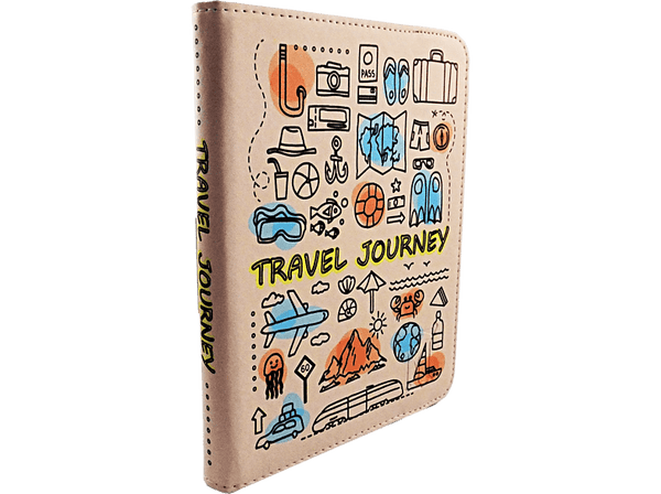 Funda eReader - Maillon Technologique Travel MTEBOOK6TRAVEL, Para eBook de 6", Tipo libro, Universal, Multicolor
