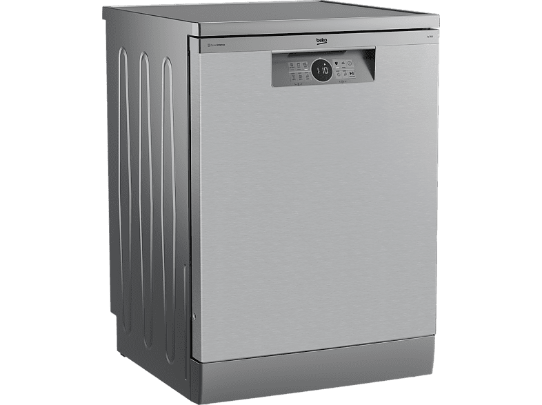 Lavavajillas - Beko BDFN26640XC, 9.5 l, 16 servicios, 6 programas, 59.8 cm, Libre instalación, Inox