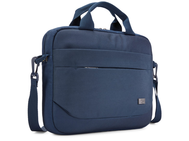 Maletín para portátil -  Case Logic ADVA-111, 11.6, 29.5 cm, Azul oscuro
