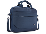 Maletín para portátil -  Case Logic ADVA-111, 11.6, 29.5 cm, Azul oscuro