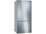 Frigorífico combi - Bosch KGN86VIEA, No Frost, Modo Eco, 186 cm, Acero inox