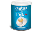 Café molido - Lavazza DEK café molido en lata con sabor suave y descafeinado de 250g