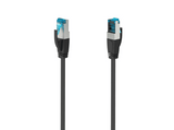 Cable de red - Hama 00200684, 15 m, Cat-6A, 10 Gbit/s, S/FTP, Negro