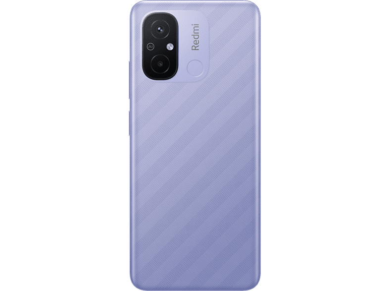 Móvil - Xiaomi Redmi 12C, Morado, 64 GB, 3 GB RAM, 6.71 HD+ Dot Drop display, MediaTek Helio G85, 5000 mAh, Android