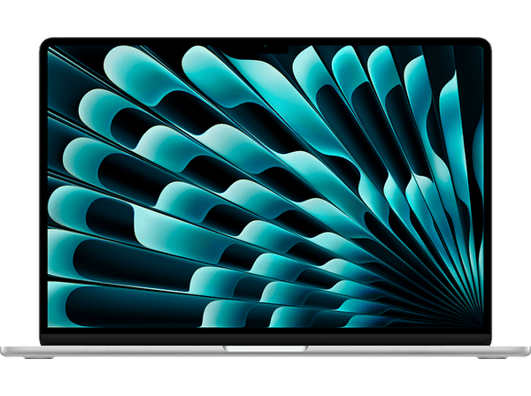 APPLE MacBook Air (2023), 15.3" Retina, Chip M2 de Apple, 8 GB, 256 GB SSD, MacOS, Teclado Magic Keyboard Touch ID, Plata