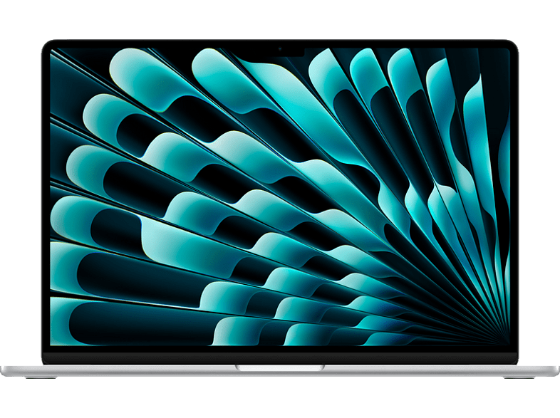 APPLE MacBook Air (2023), 15.3 Retina, Chip M2 de Apple, 8 GB, 256 GB SSD, MacOS, Teclado Magic Keyboard Touch ID, Plata