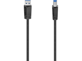 Cable USB - Hama 00200625, 1.5 m, USB-A, USB-B, USB 3.0, 5 Gbit/s, Negro