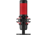Micrófono - HyperX QuadCast, USB, Para PC/PS5/PS4/Mac, Sensibilidad  -36 dB, Rojo y Negro