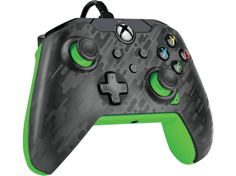 Mando - PDP 049-012-CMGG, Para Xbox Series X/PC, Cable, Carbón/Neón