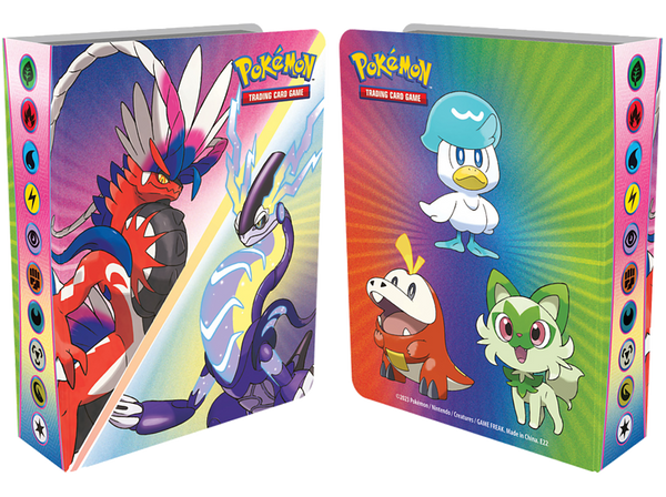 Mini álbum - Magicbox Pokémon TCG Scarlet & Violet Mini Album, Hasta 60 cartas, Multicolor