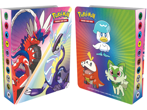 Mini álbum - Magicbox Pokémon TCG Scarlet & Violet Mini Album, Hasta 60 cartas, Multicolor