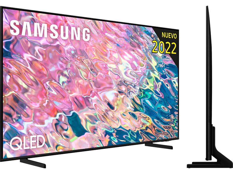 TV QLED 85 - Samsung QE85Q60BAUXXC, QLED 4K, Procesador QLED 4K Lite, Smart TV, Negro