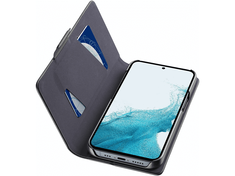 Funda - CellularLine Book, Para Samsung Galaxy A54 5G, Tipo libro, Polipiel, Antibacteriana, Negro