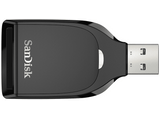 Lector de tarjetas - SanDisk SD UHS-I, USB 3.0, Para tarjetas SD UHS-I, Transferencias de hasta 170 MBs, Negro