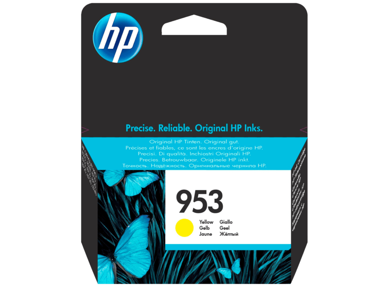 Cartucho de tinta - HP 953,  Amarillo, F6U14AE