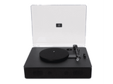 Tocadiscos - Fonestar VINYL-25AMP, Sistema de audio Hi-Fi, USB/MP3, Servo motor CC, Negro