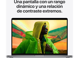 Apple MacBook Pro (2021), 16.2  Retina, Chip M1 Pro, 16 GB, 512 GB, MacOS, Gris espacial