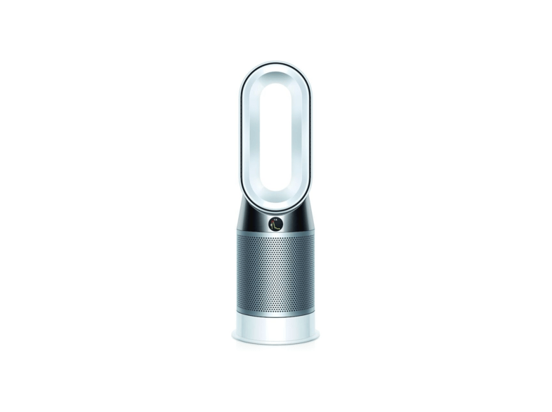 Purificador de aire - Dyson Pure Hot+Cool, Aire fresco y ventilador de calefacción, Blanco y plata