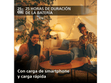 Altavoz inalámbrico - Sony SRS-XG300, Portatil,  Bluetooth, Con iluminación, Resistente al agua, Powerbank, Carga Rápida, 25 Horas, Negro