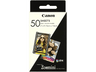 Papel fotográfico - Canon 3215C002, Para Canon Zoemini, Adhesivo, 50 impresiones, Blanco
