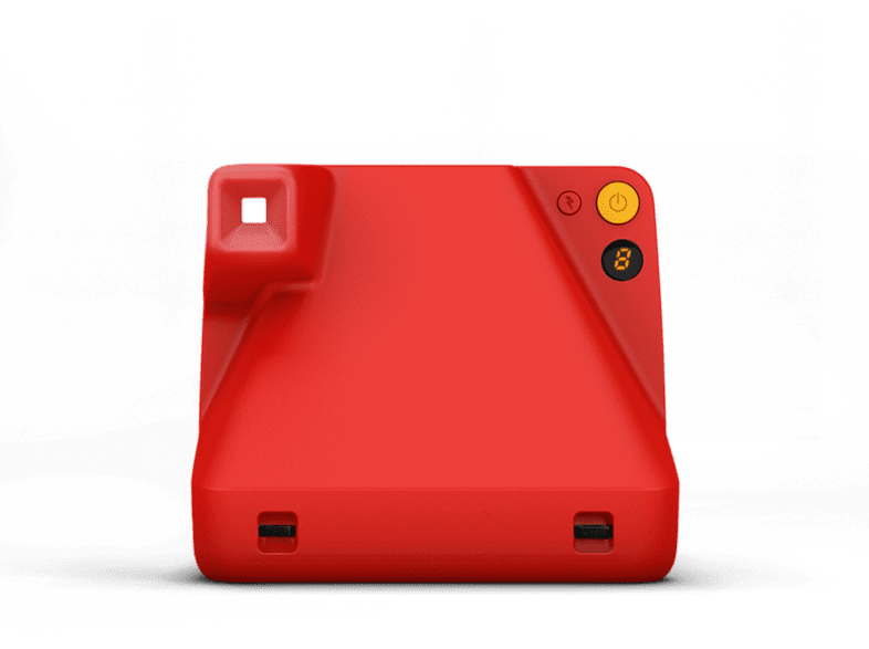 Cámara instantánea - Polaroid Now i-Type, Enfoque automático de 2 lentes, Disparador automático, Rojo