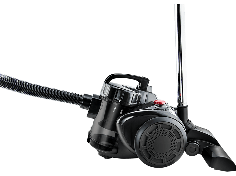 Aspirador sin bolsa - OK OVC 81822 B, 800 W, 1 l, 78 dB, Filtro HEPA, Negro